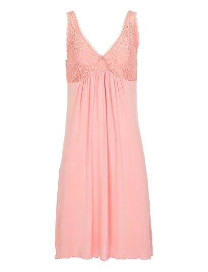 Damella of Sweden Nightdress Louise   Pink   XL