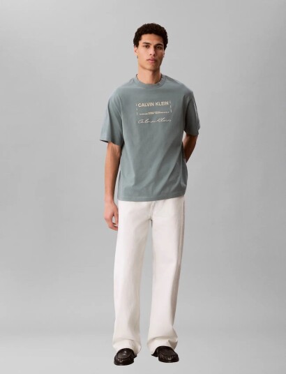 Calvin Klein Jeans 16S April Graphic Seasonal Fashi Green XXL Calvin Klein Jeans 16S April Graphic Seasonal Fashi Green XXL