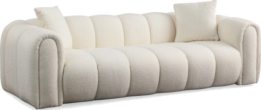 Puffin 3 seters Sofa Hvit