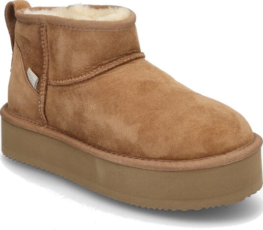 Rosemunde Rhbrisbane Shearling Plateau Boots - Brown - 39