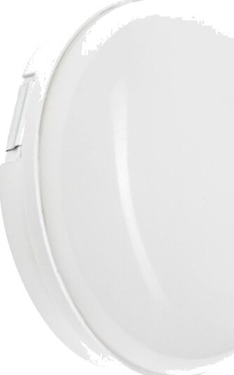 Spectrum 8W LED Technic vegglampe IP54 IK10 rund hvit inkl. lyskilde Dimbar : Ikke dimbar Kulør : Nøytral