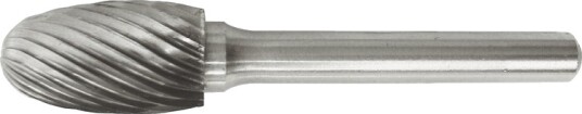 Diesella Fresesplint HM Ø6x10 mm form E (Single cut) med Ø6 mm skaft