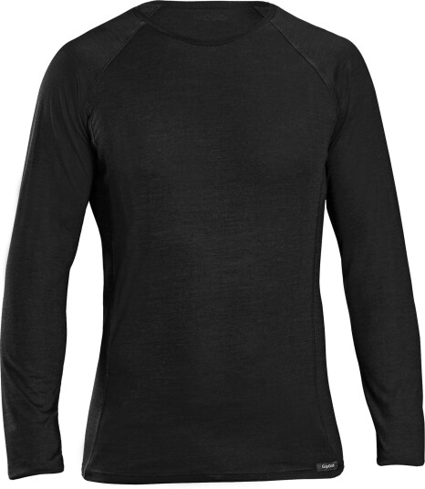 Gripgrab Merino Polyfibre Long Sleeve Base Layer Black XL