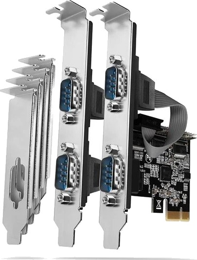AXAGON PCEA PSN PCIe Adapter 4x Serial PCEA S4N AXAGON PCEA PSN PCIe Adapter 4x Serial PCEA S4N