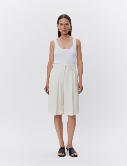 Day Birger et Mikkelsen Lcann Viscose Twill White 32 Day Birger et Mikkelsen Lcann Viscose Twill White 32