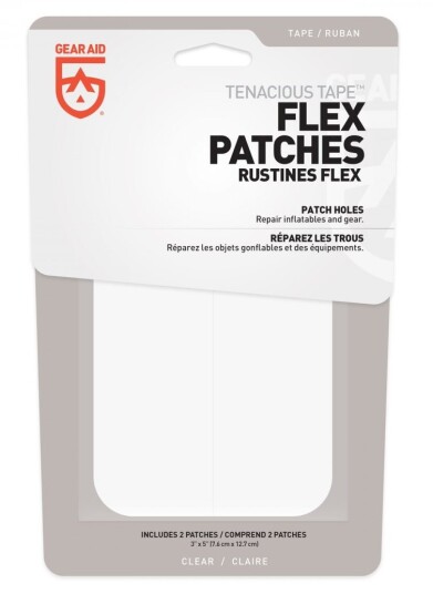 Gear Aid Tenacious Tape, Flex Patches (tpu) Clear Gear Aid Tenacious Tape, Flex Patches (tpu) Clear