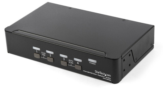 STARTECH 4-Port DisplayPort KVM Switch - 4K 60Hz