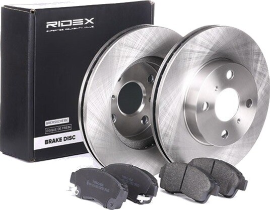 RIDEX 3405B0262 Bremseskiver og -klosser