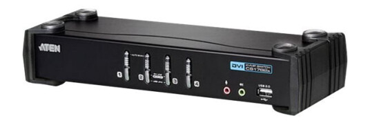 Aten Cubiq Cs1764a - Kvm / Lydsvitsj - 4 X Kvm/Lyd - 1 Lokalbruker - Stasjonær