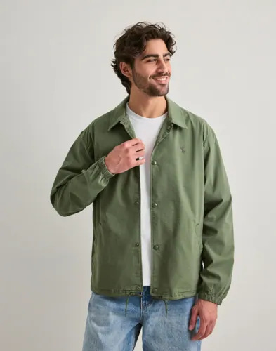 Polo Ralph Lauren Woven windbreaker jacket Overshirts Grønn