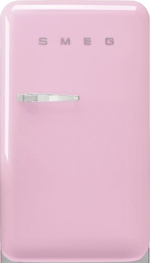 Smeg 50"s style kjøleskap med fryser FAB10RPK6 rosa Smeg 50"s style kjøleskap med fryser FAB10RPK6 rosa