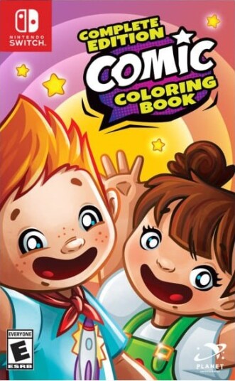 Comic Coloring Book Complete Edition Nintendo Switch Spill Comic Coloring Book Complete Edition Nintendo Switch Spill