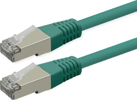 Roline Patchkabel Cat.6 Class E Poe S/Ftp Pimf Grønn 3 M 21.51.1353