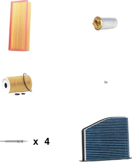 Servicepakke RIDEX 4682P22220