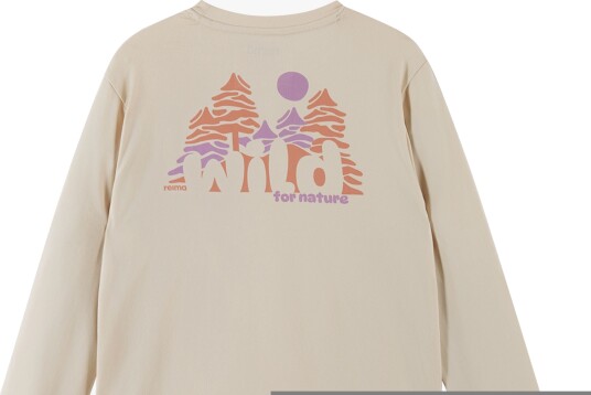Reima Bugproof Long Sleeve T shirt Inista Birch Beige 128