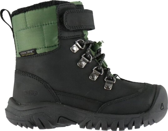 KEEN Vintersko Tex Kanibou Black/Bronse Green KEEN 27/28 Vinterstøvler Armygrønn Svart
