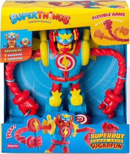 Superthings Sugarfun Superbot Actionfigur “Villains + Tilbehør”
