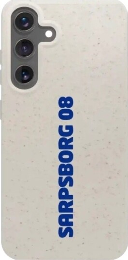 Phonecases3D Samsung Galaxy S25+ Sarpsborg 08 komposterbart deksel, hvit
