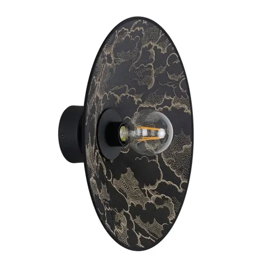 MARKET SET   Gatsby vegglampe kumo svart Ø 40 cm