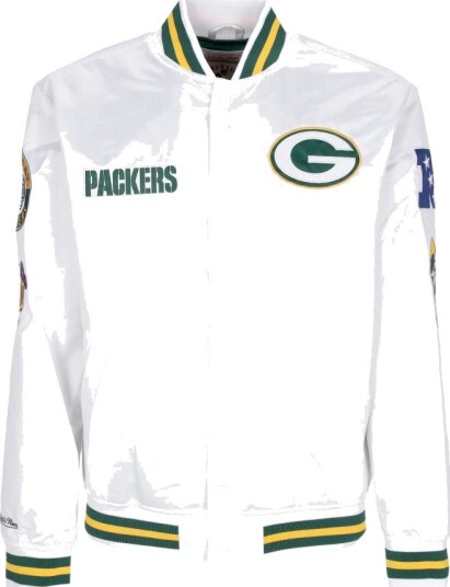 Mitchell & Ness Herre Jakker Hvit L,