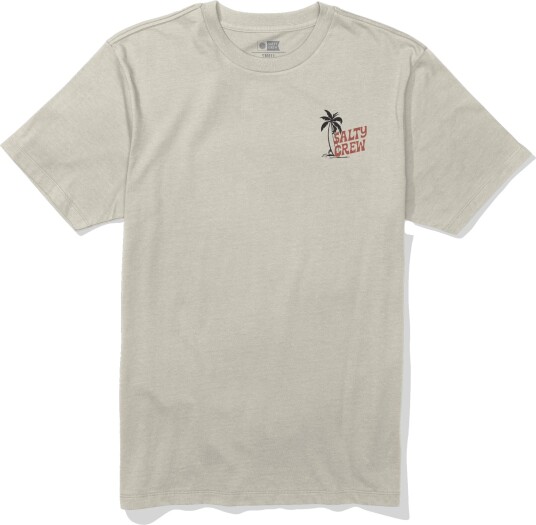 Salty Crew Men"s Lounge Ss Tee Moonbeam L