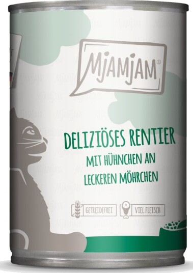 Mjamjam Våtfôr Reinsdyr & Kylling 6 X 400 G