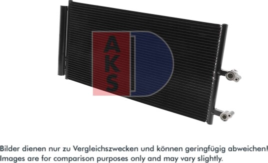 Kondensator, klimaanlegg AKS DASIS 222015N