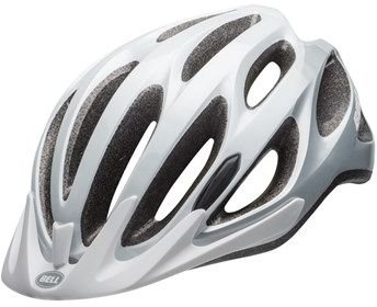 Bell Traverse Mtb Hjelm Glans Hvit Sølv Størrelse. Universal (54–61 Cm) - Bel-7078379