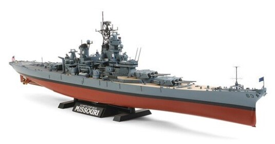 Tamiya 1/350 BB-63 U.S Missouri (1991)