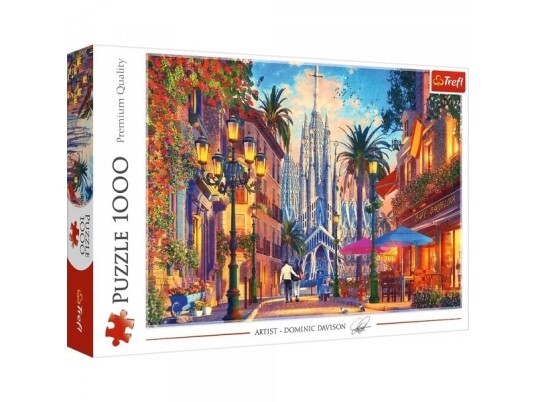 Pussel 1000 Barcelona Spania 10793