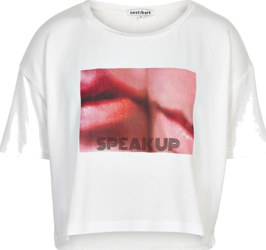 Cost:Bart T skjorte   Beskåret   Katelyn   Hvit m. Trykk   Cost:Bart   XXL   XXLarge   T skjorte
