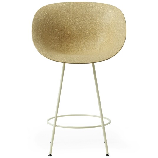 Normann Copenhagen Mat Barstol Lenestol 65 cm Hemp / Cream Normann Copenhagen Mat Barstol Lenestol 65 cm Hemp / Cream