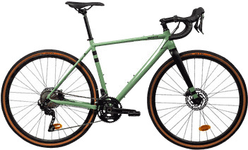 White GX LTD Sage 25, grussykkel, unisex Green S (52) White GX LTD Sage 25, grussykkel, unisex Green S (52)