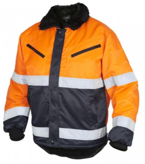 Top Swede Vinterjacka 5616 Orange/marin Xl Top Swede Vinterjacka 5616 Orange/marin Xl