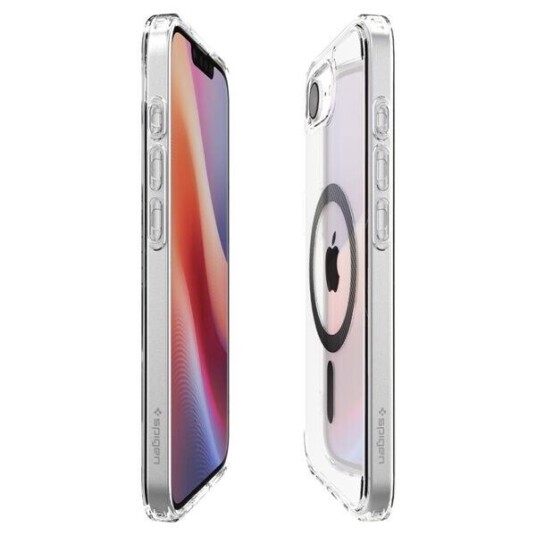 Spigen Ultra Hybrid MagSafe Karbonfiber Etui for iPhone 16e - Gjennomsiktig