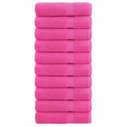 Premium håndklær SOLUND 10 stk rose 50x100cm 600 g/m2 Premium håndklær SOLUND 10 stk rose 50x100cm 600 g/m2