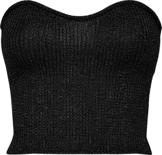 Simona Corsellini Dame Topper Svart L, Simona Corsellini Dame Topper Svart L,