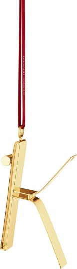 Julepynt 18k Gullplettert, K