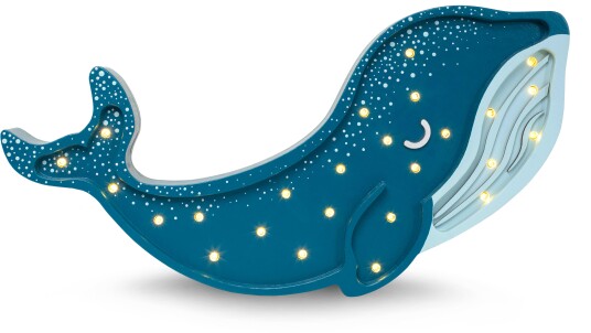 Little Lights Lampe Hval Galaxy Teal Little Lights Lampe Hval Galaxy Teal