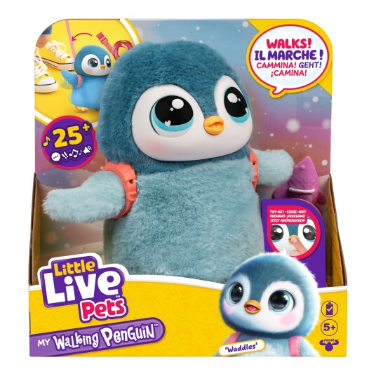 Little Live Pets Interaktiv Waddles Pingvinfigur for Barn fra 4 år Little Live Pets Interaktiv Waddles Pingvinfigur for Barn fra 4 år