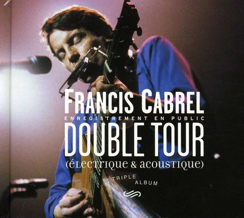 Francis Cabrel  Double Tour  CD