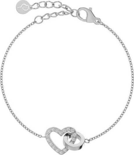 Edblad Eternal Heart armbånd i stål med hjerte