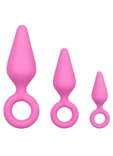 EasyToys buttplug Ring sett 3 stk rosa