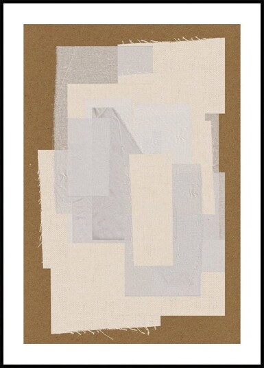 Layered Simplicity Poster Plakat / 21x30cm