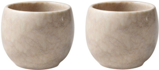 Villeroy & Boch Perlemor Home eggeglass 2 pk Sand Villeroy & Boch Perlemor Home eggeglass 2 pk Sand