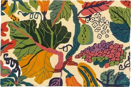Heritage Garden dørmatte cream/multi