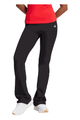 Adidas Essentials Small Logo Flared Leggings joggebukse dame Black XS