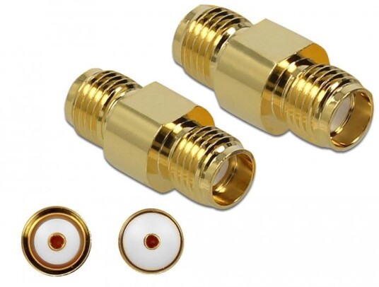Delock Adapter SMA Til SMA 10 GHz Delock Adapter SMA Til SMA 10 GHz