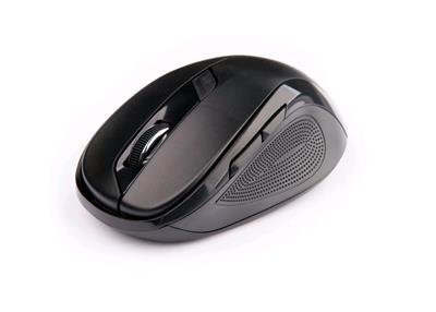 C-Tech Wlm-02, Høyre Hendt, Optisk, Rf Kabel-Fri, 1600 Dpi, Svart