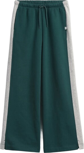 GAP Kids Vintagesoft Baggy Varsity Sweatpants   Green   128/134